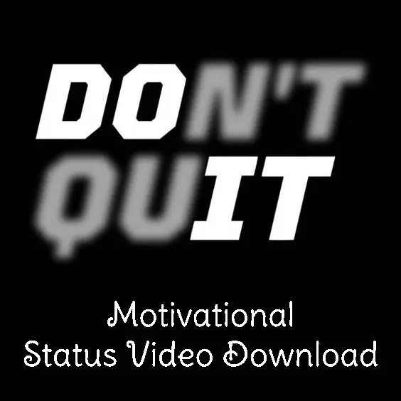 Motivational Status Video Download