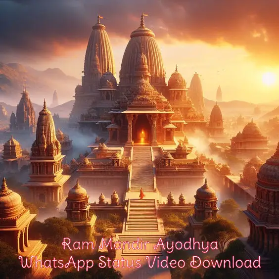 Ram Mandir Ayodhya Status Video Download