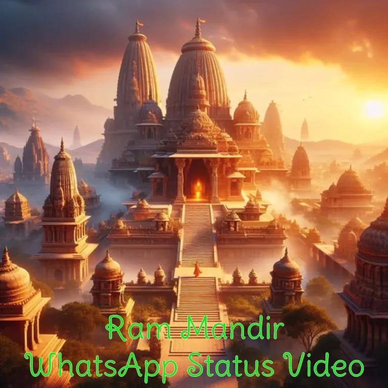 Ram Mandir WhatsApp Status Video Download