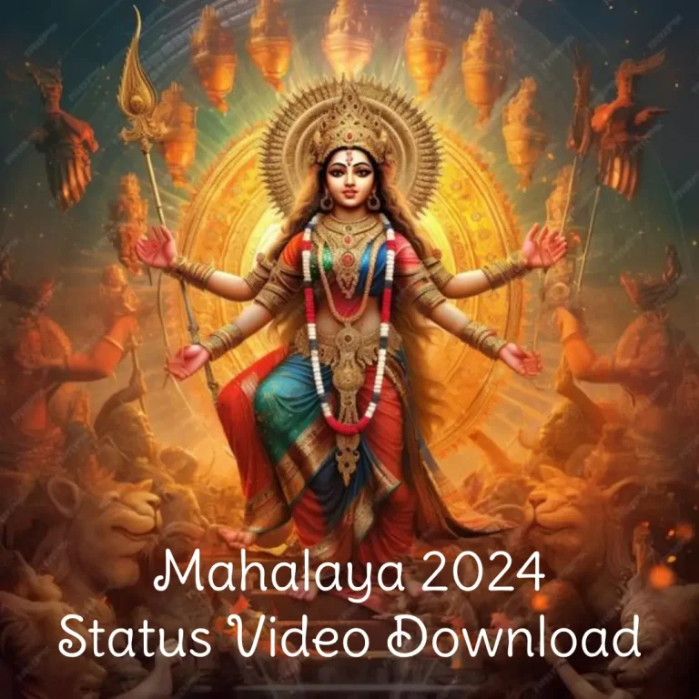 Mahalaya 2024 Status Video Download