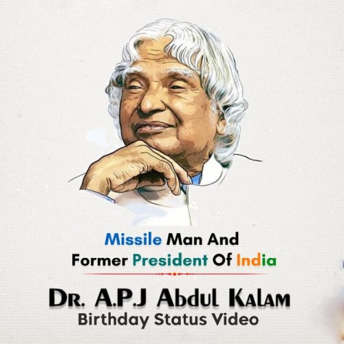 APJ Abdul Kalam Birthday 2024 Status Video