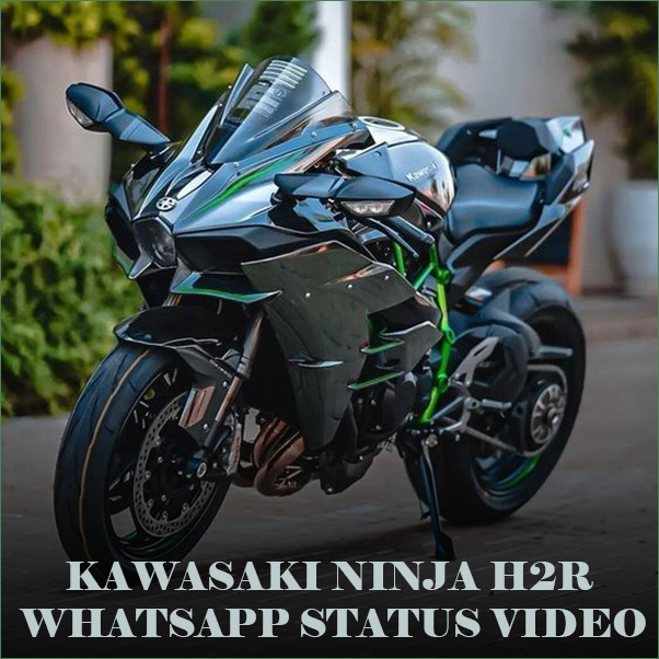 Kawasaki Ninja H2r Status Video