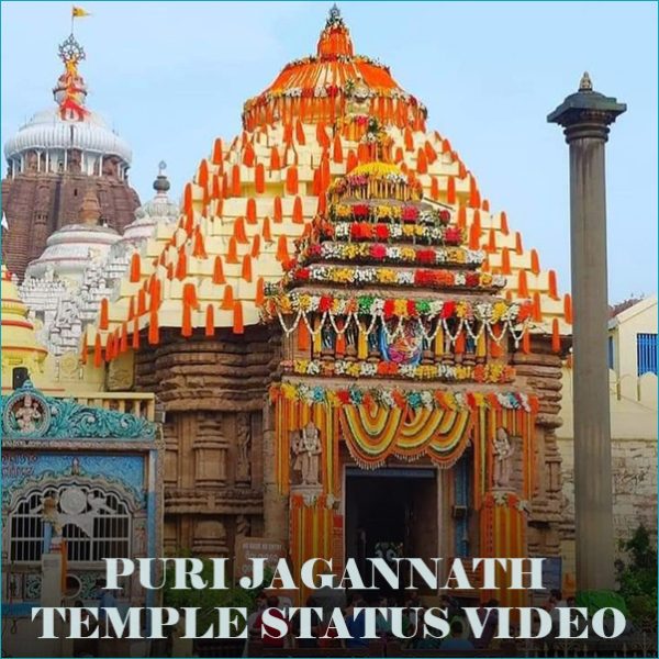 Puri Jagannath Temple Status Video