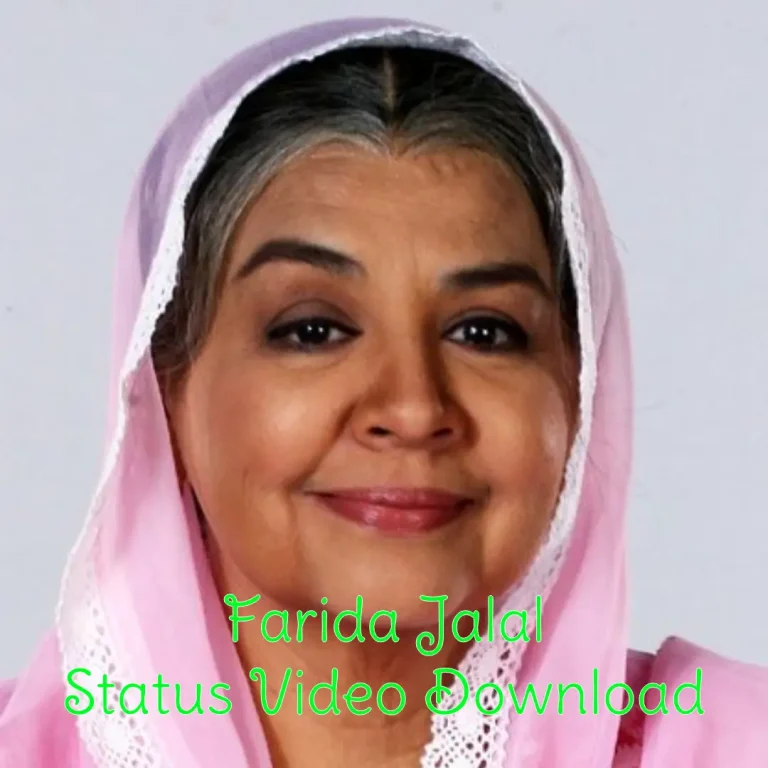 Farida Jalal WhatsApp Status Video Download